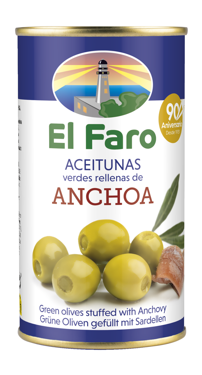 El Faro Olivy s ančovičkami 350 g