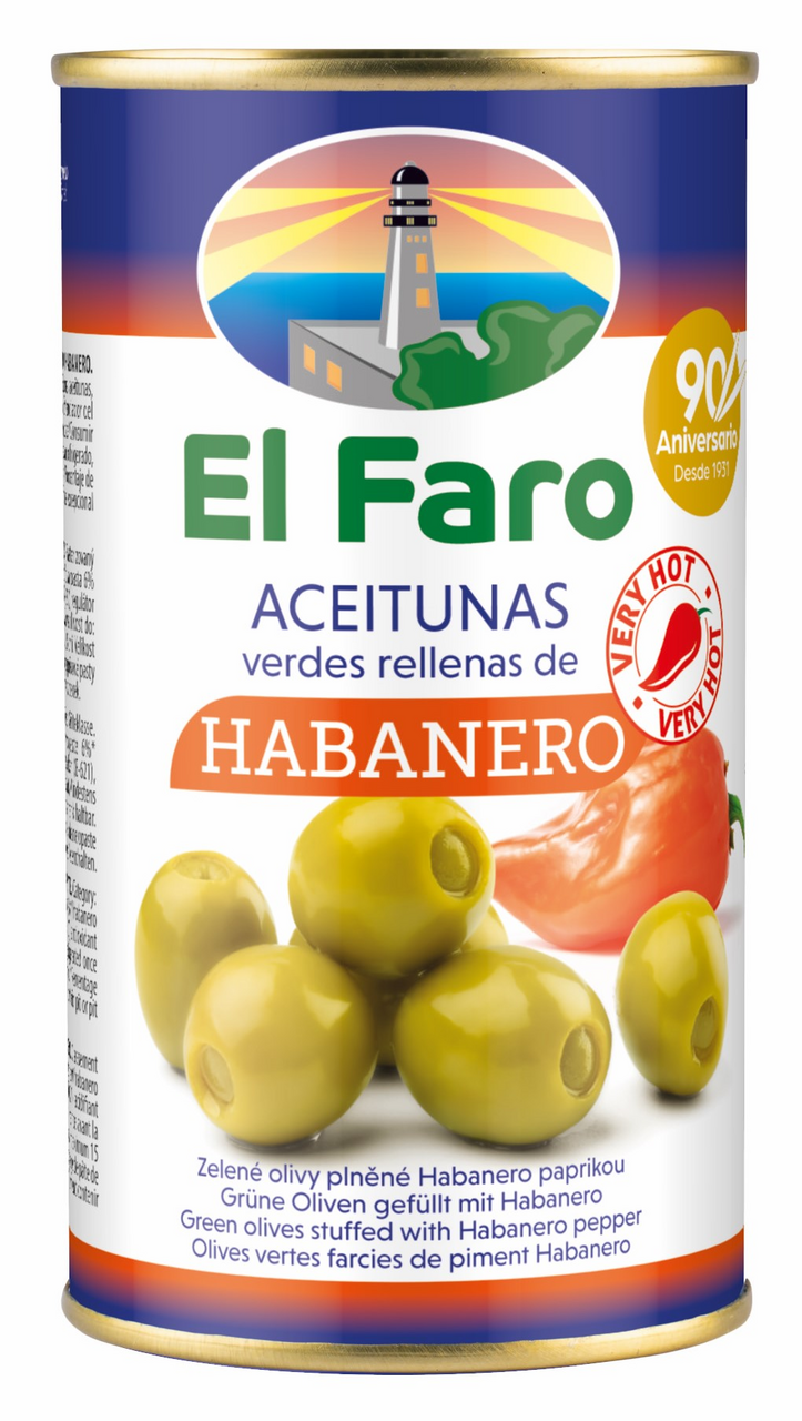 El Faro Olivy s habanero 350 g