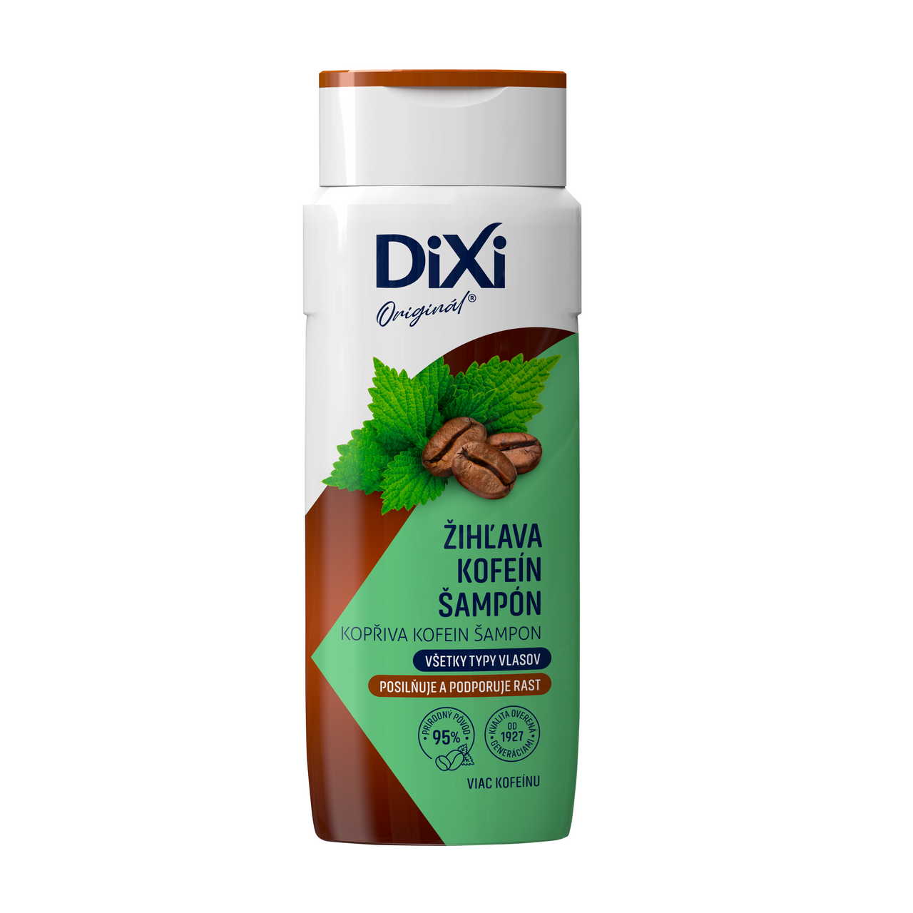 DiXi Šampon kopřiva kofeín 400 ml