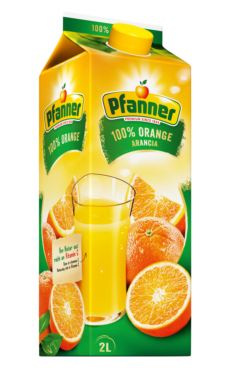 Pfanner Pomeranč 100% 6 x 2 l