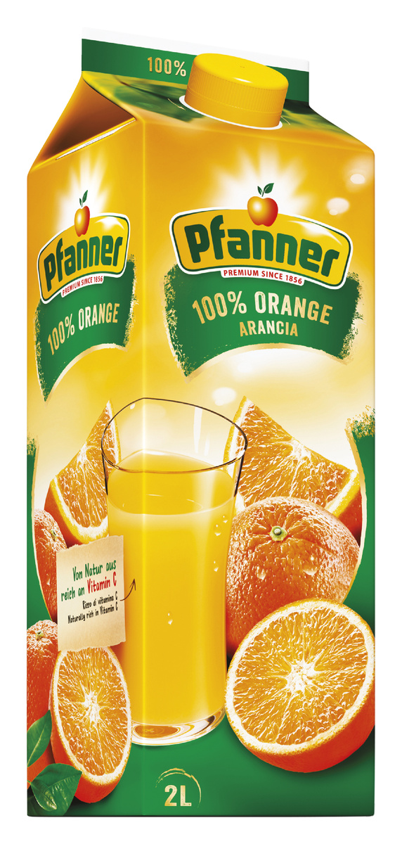 Pfanner Pomeranč 100% 6 x 2 l