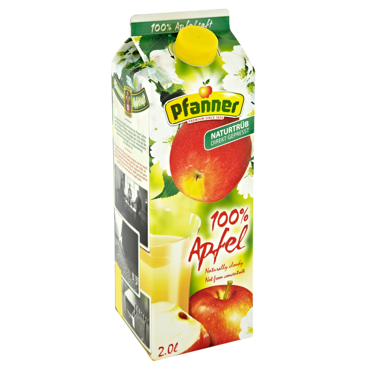 Pfanner Šťáva jablečná lisovaná 100 % 2 l