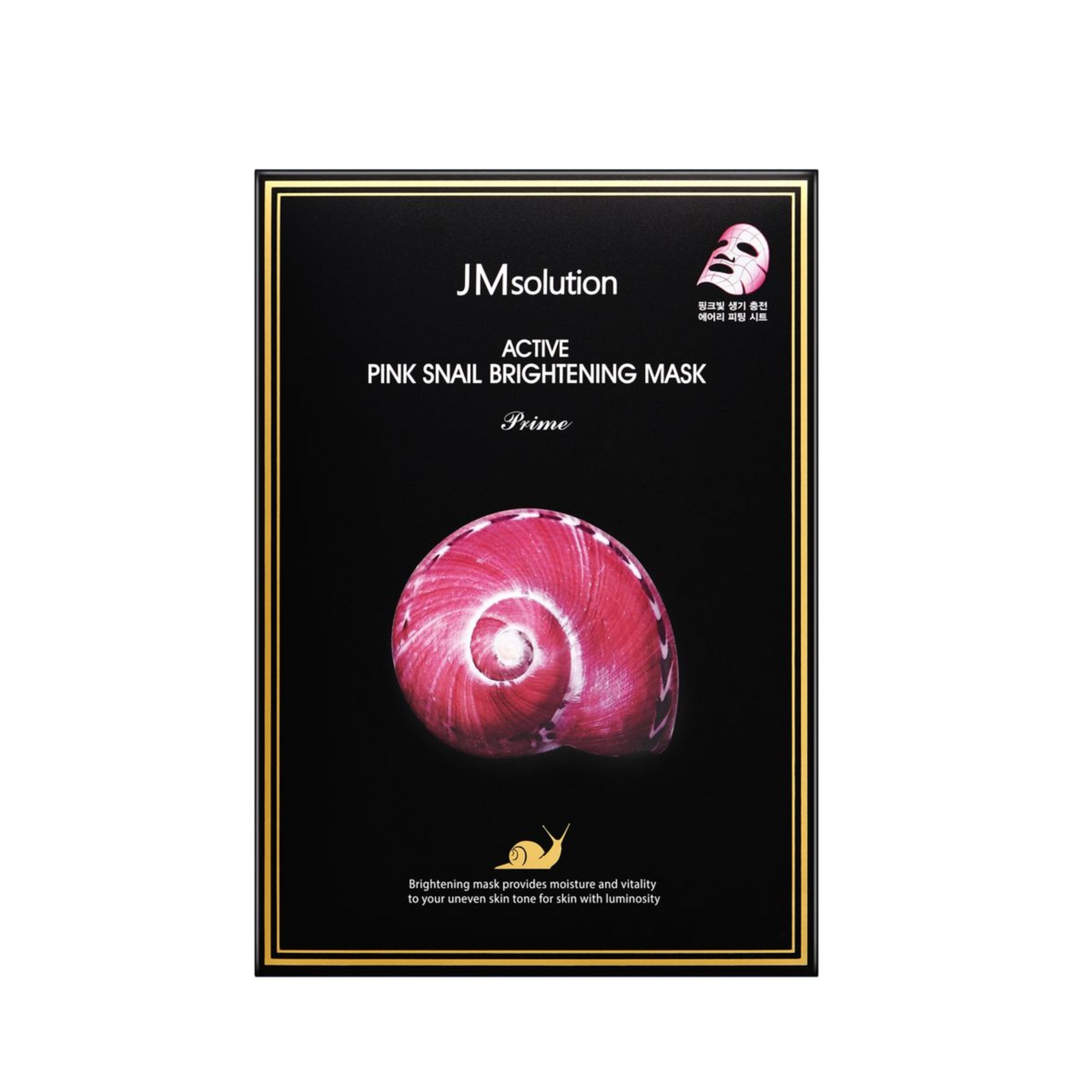 JMsolution Active Pink Snail maska 1 ks