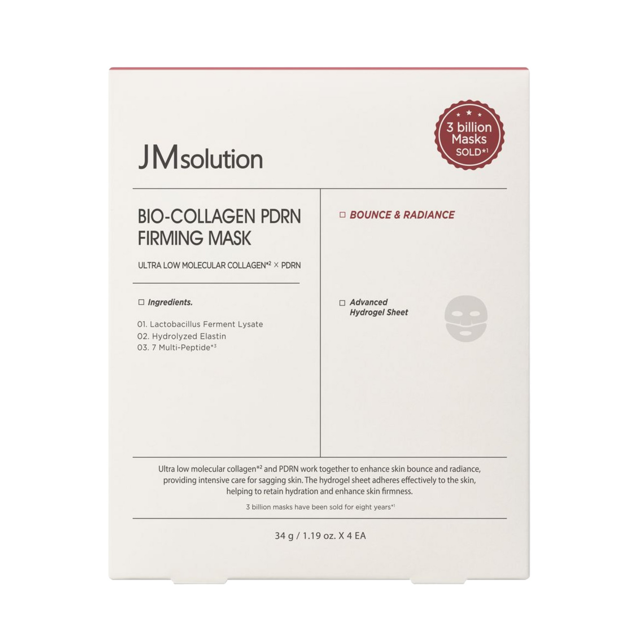 JMsolution BIO-Collagen PDRN maska 1 ks