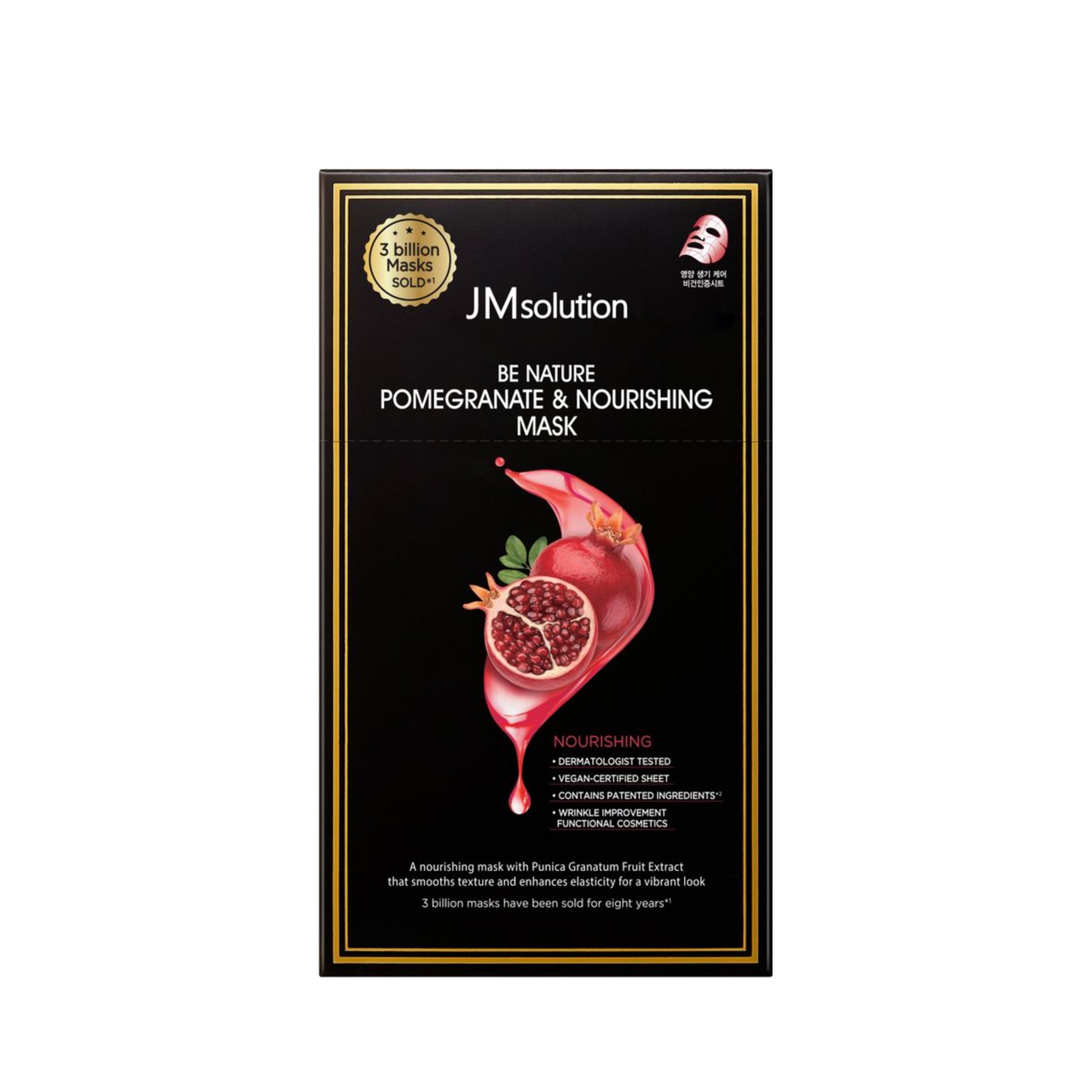 JMsolution Be Nature Pomegranate maska 1 ks