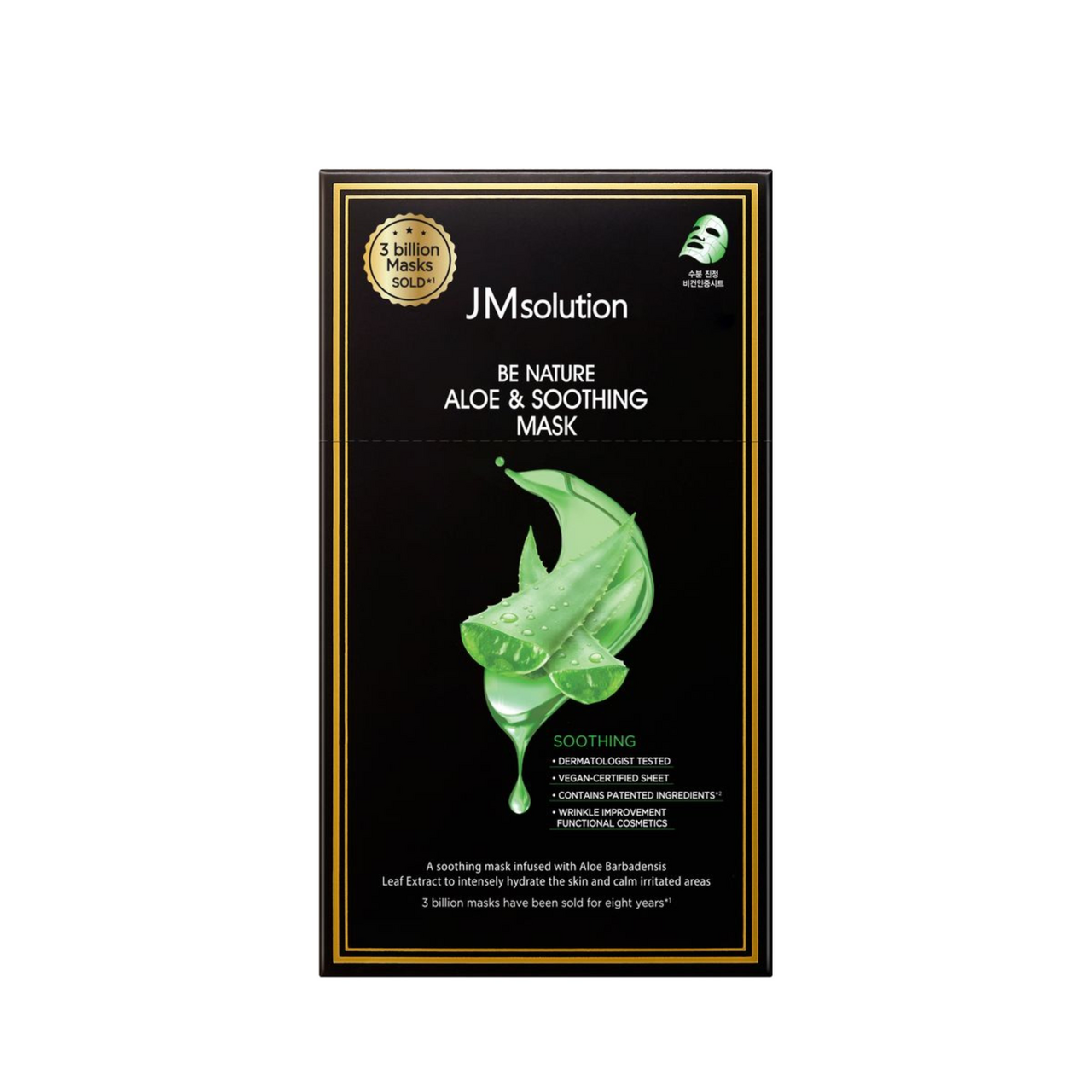JMsolution Be Nature Aloe & Soothing maska 1 ks