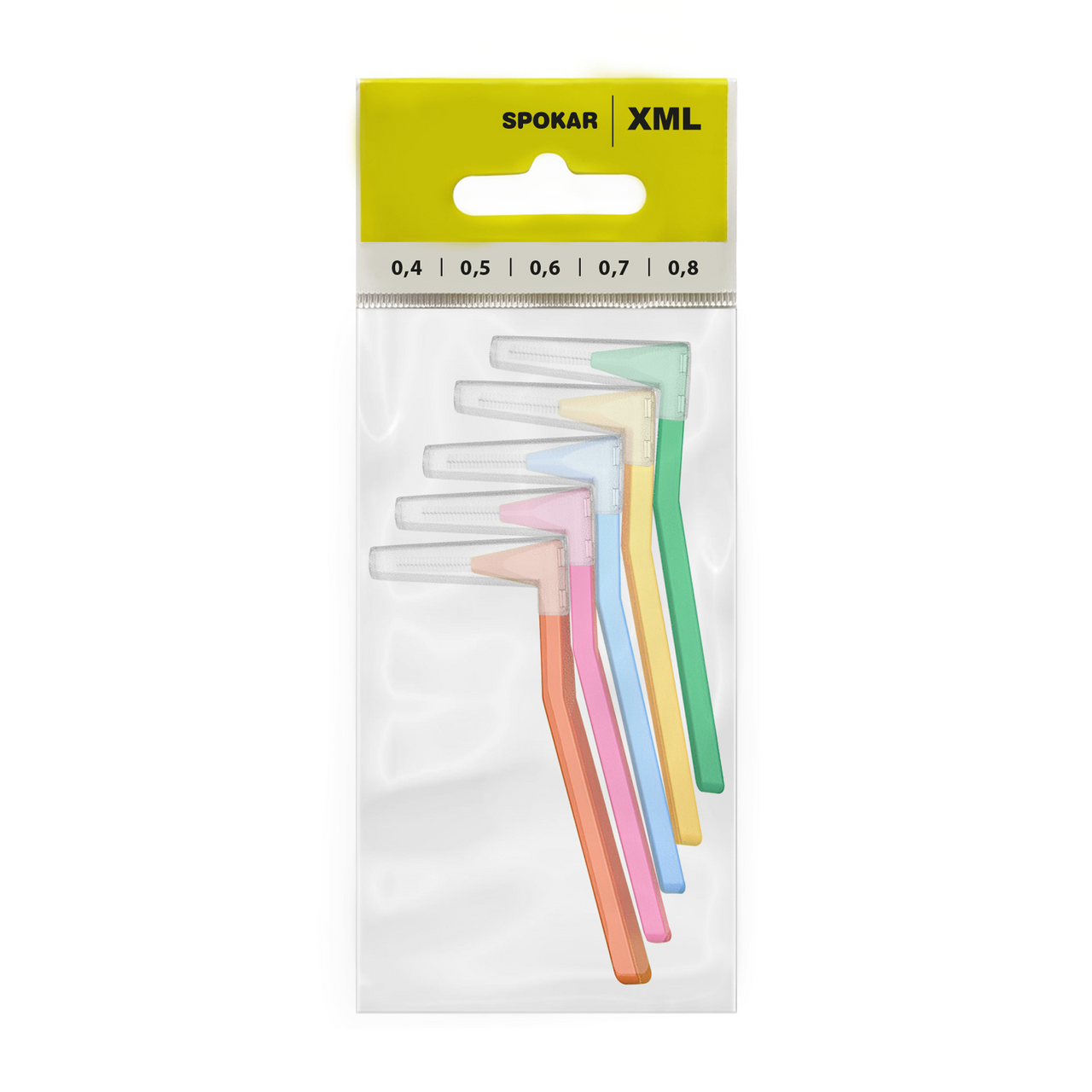 SPOKAR Kartáček mezizubní XML sada 0,4 - 0,8 mm 1 ks