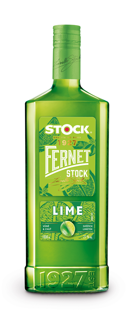 FERNET STOCK Lime 27% 1 l