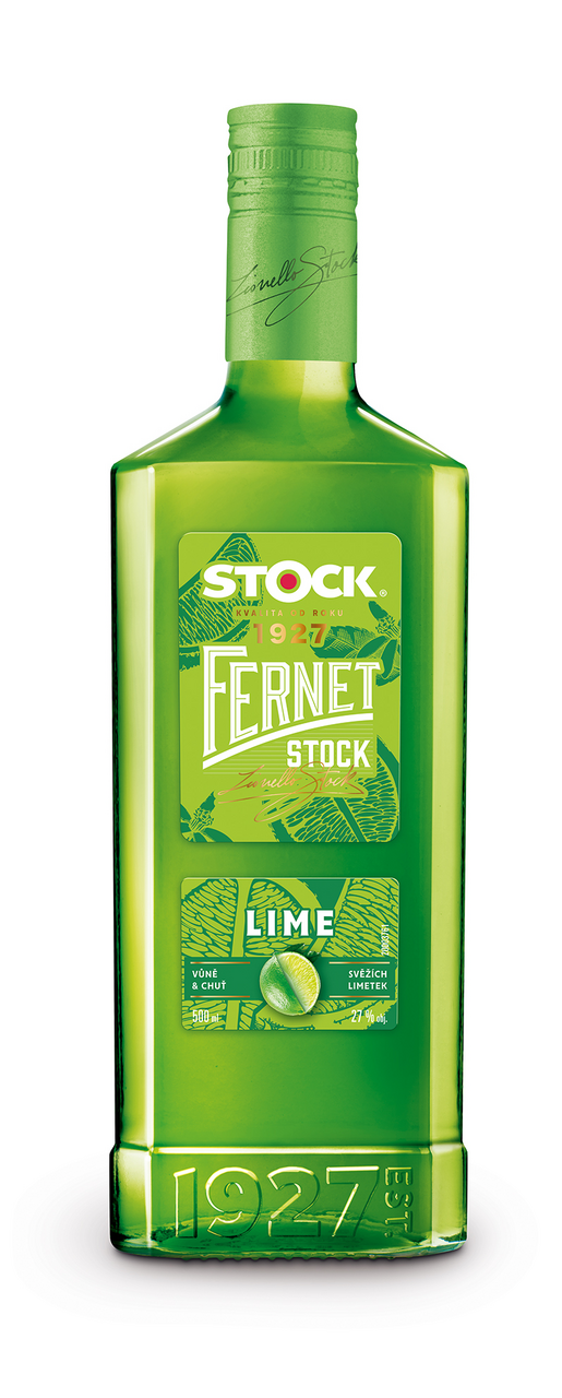 FERNET STOCK Lime 27% 500 ml