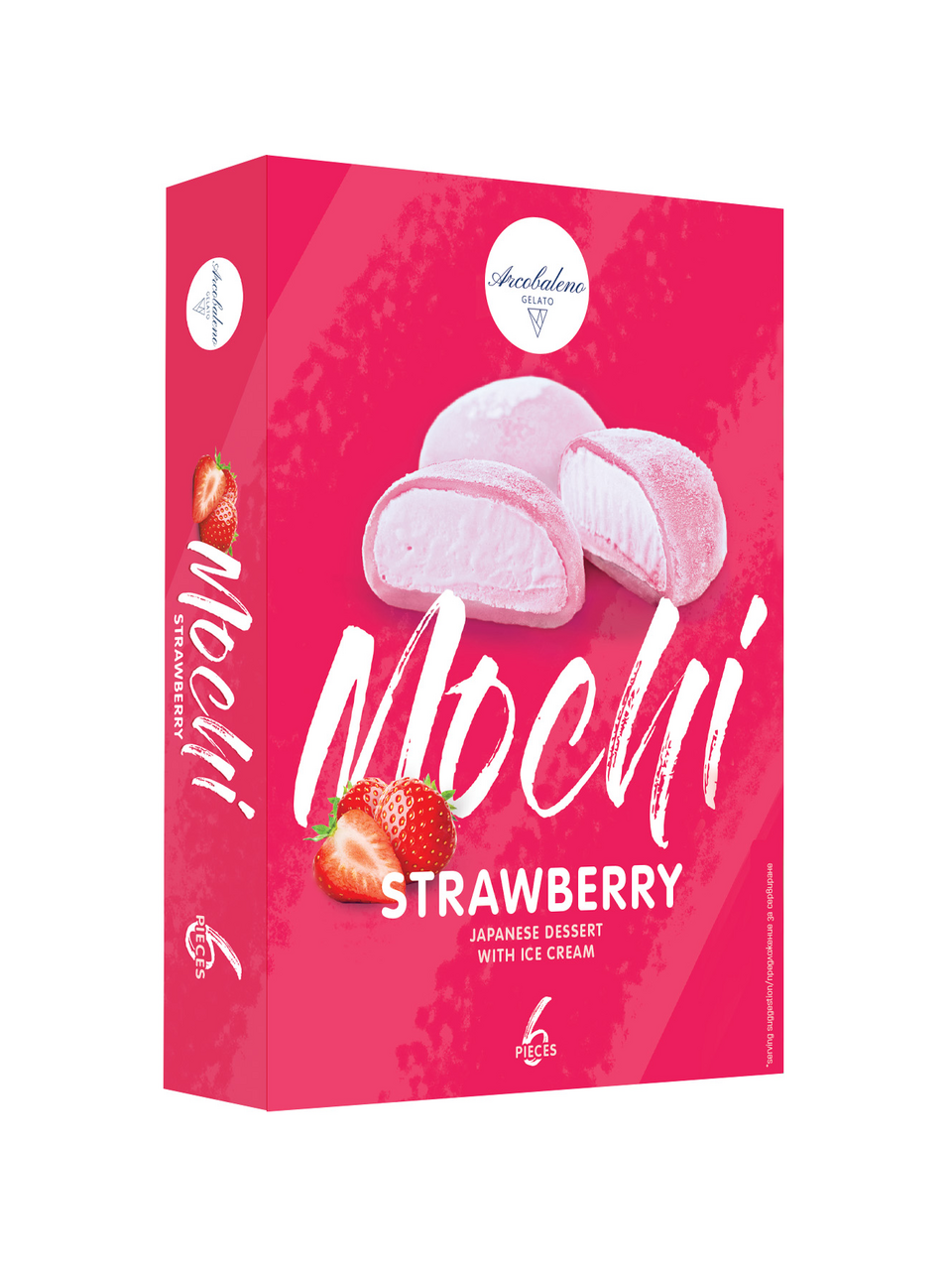 Arcobaleno Mochi Strawberry mraž. 6 x 35 g