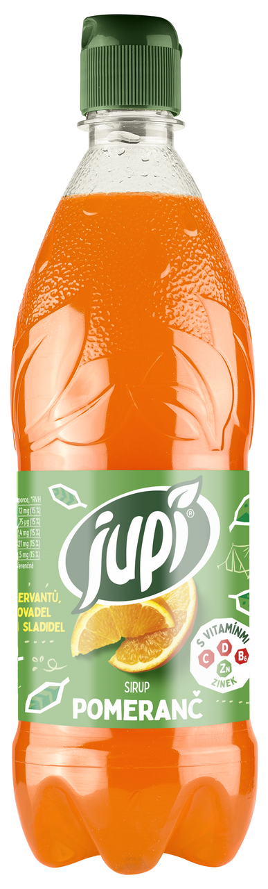 jupí Sirup pomeranč 700 ml