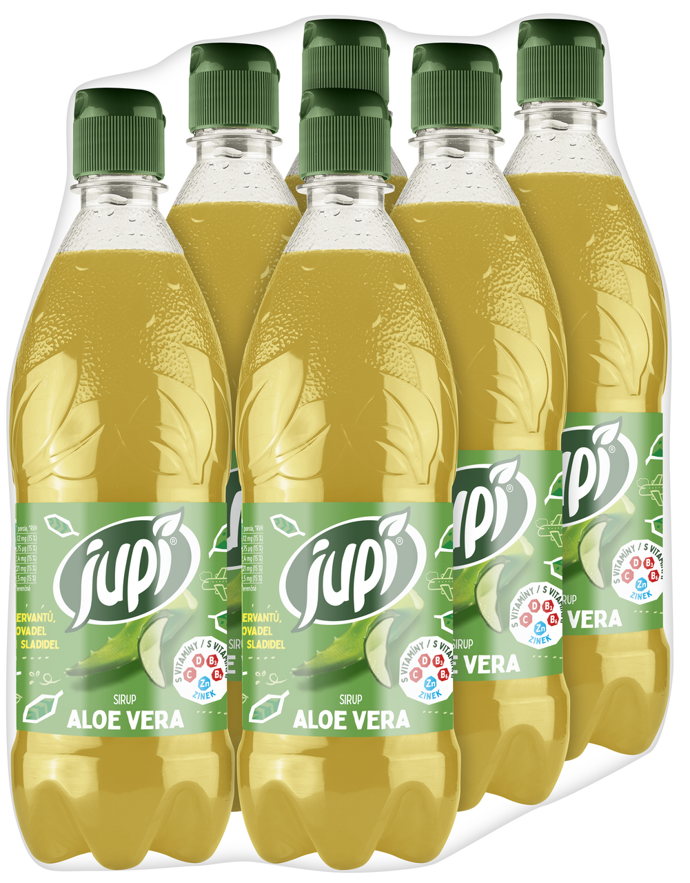 jupí Sirup Aloe Vera 6 x 700 ml