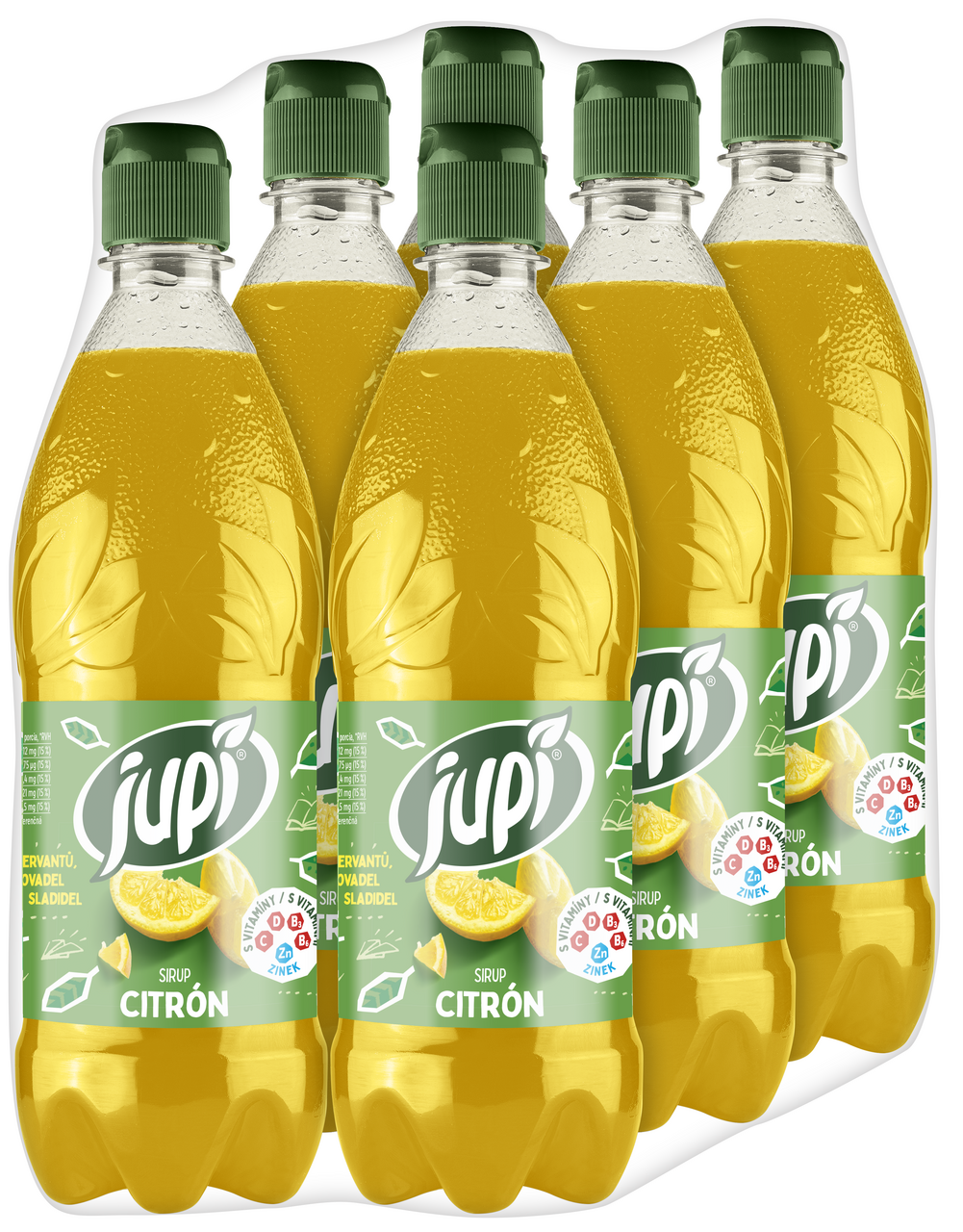 jupí Sirup citron 6 x 700 ml