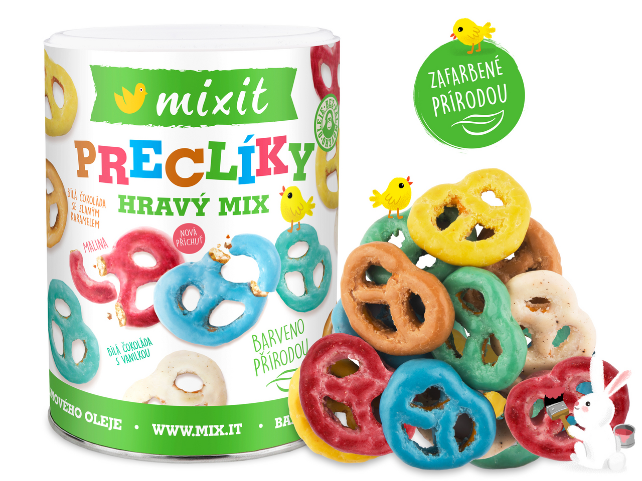 Mixit Preclíky hravý Mix 240 g