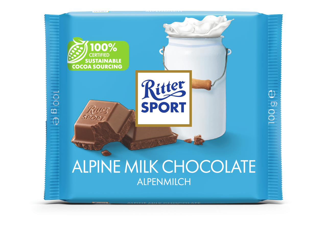 Ritter Sport Čokoláda mléčná 100 g
