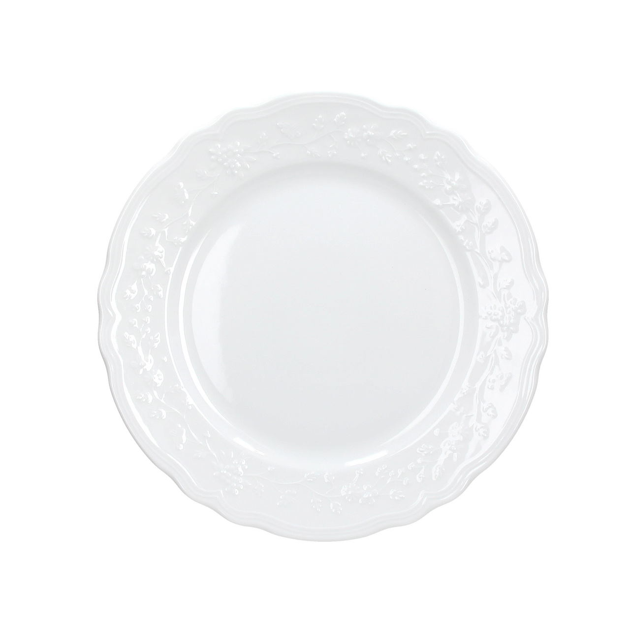 Talíř mělký FLEUR BIANCO 31 cm porcelán 1 ks