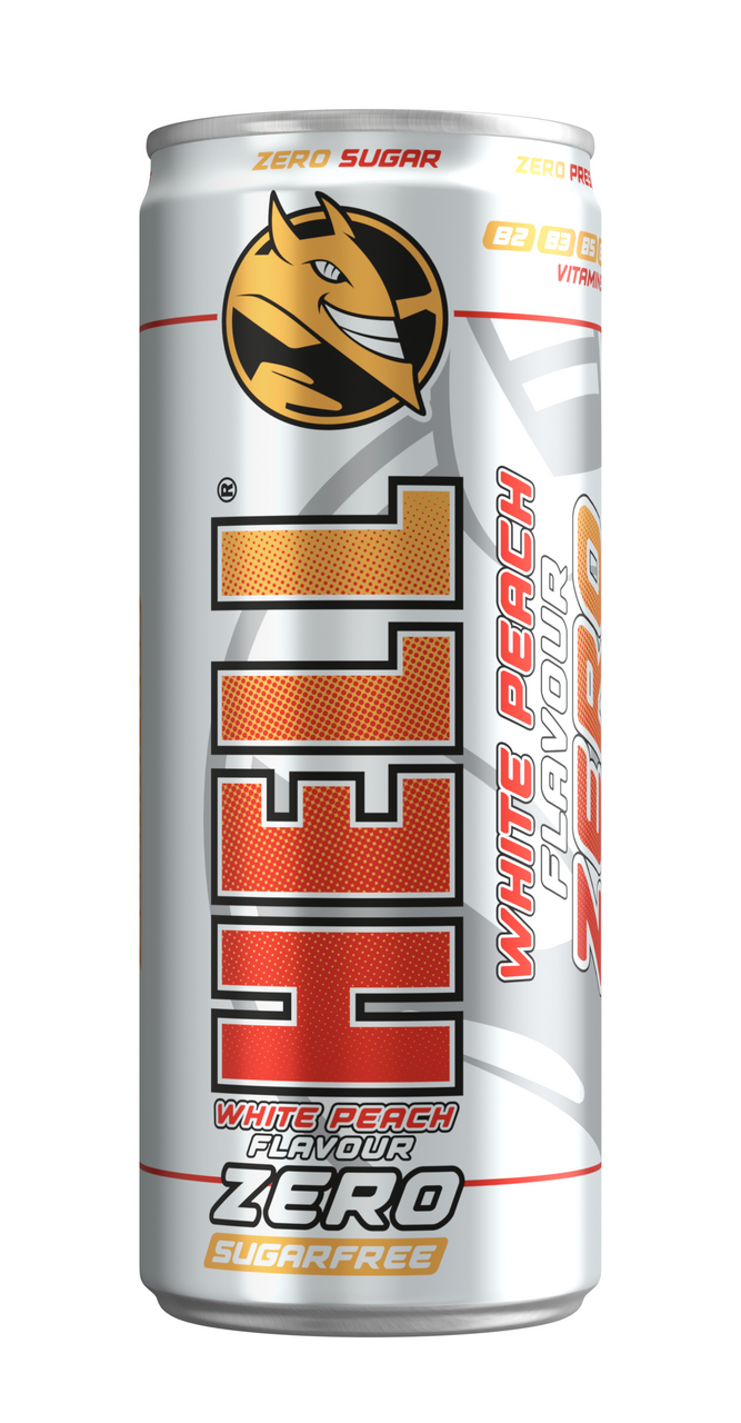 HELL Energy Zero White Peach 250 ml