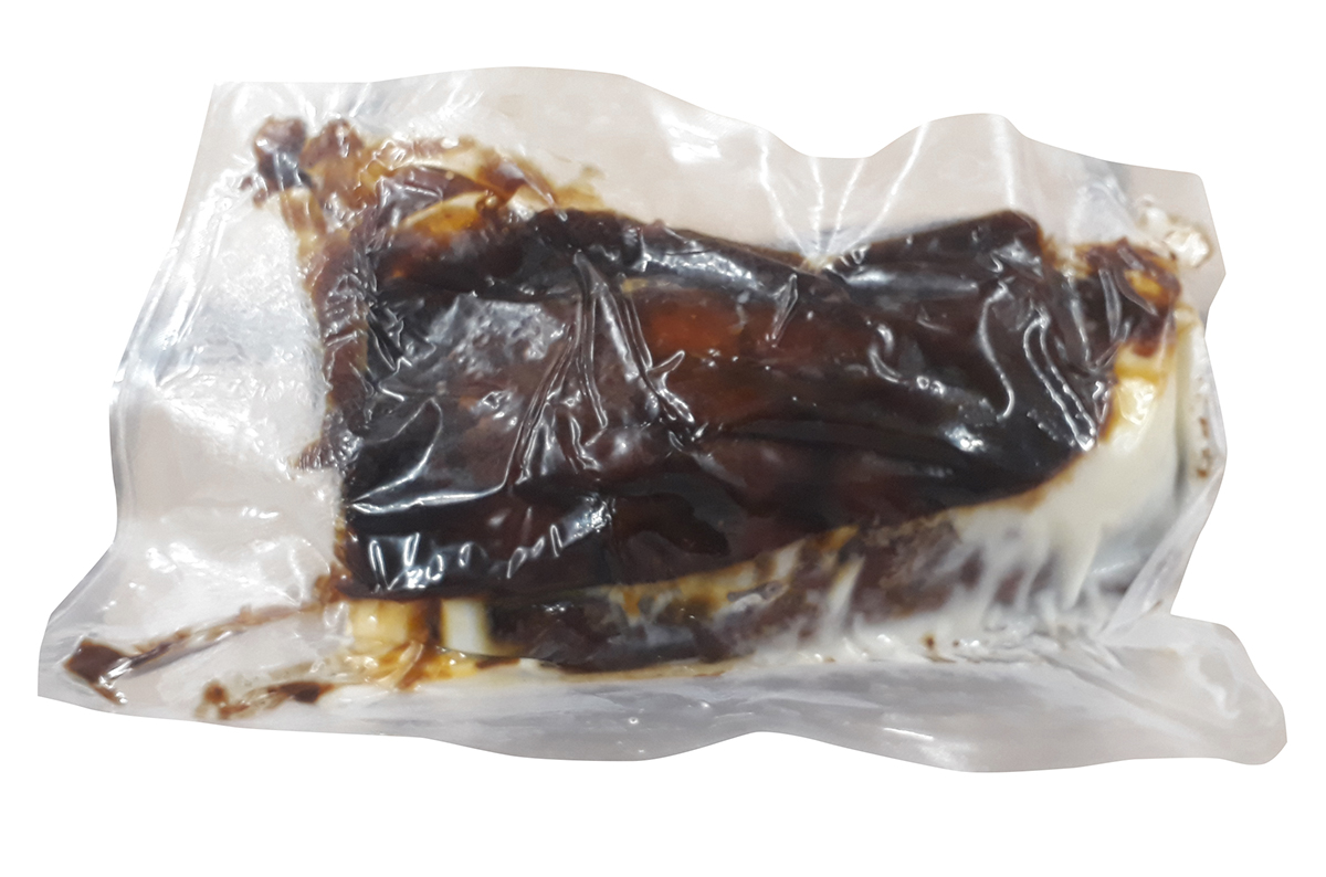 Vepřový bok pečený Hoisin Sous-vide chlaz.