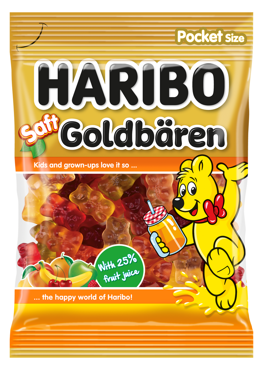 HARBIO Goldbären Saft ovocné želé 80 g