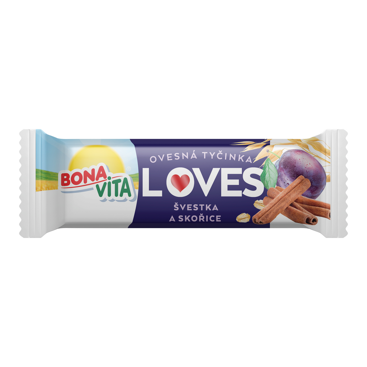 BONAVITA Loves Švestka skořice 20 x 40 g