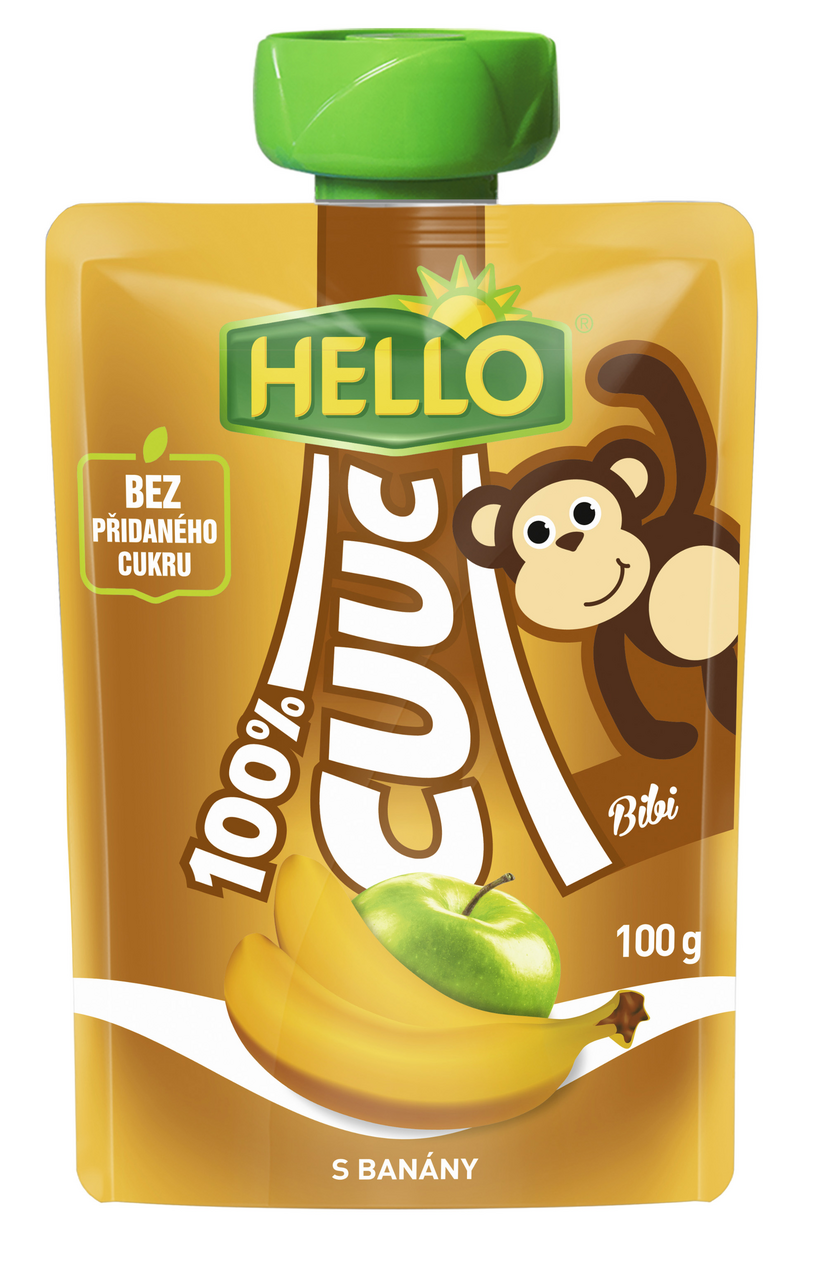 HELLO Cuuc Banán 100 % 100 g