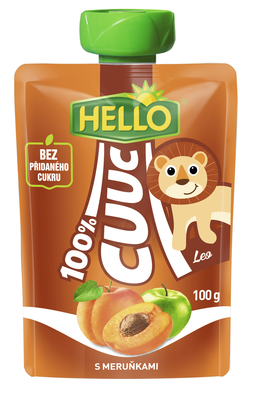 HELLO Cuuc Meruňka 100 % 100 g