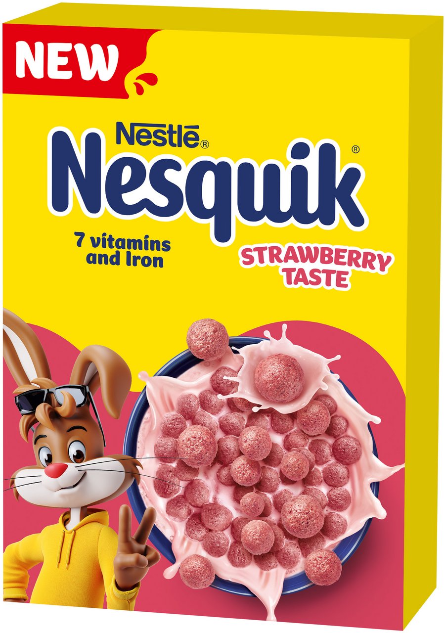 Nesquik Nestlé Cereálie jahoda 330 g