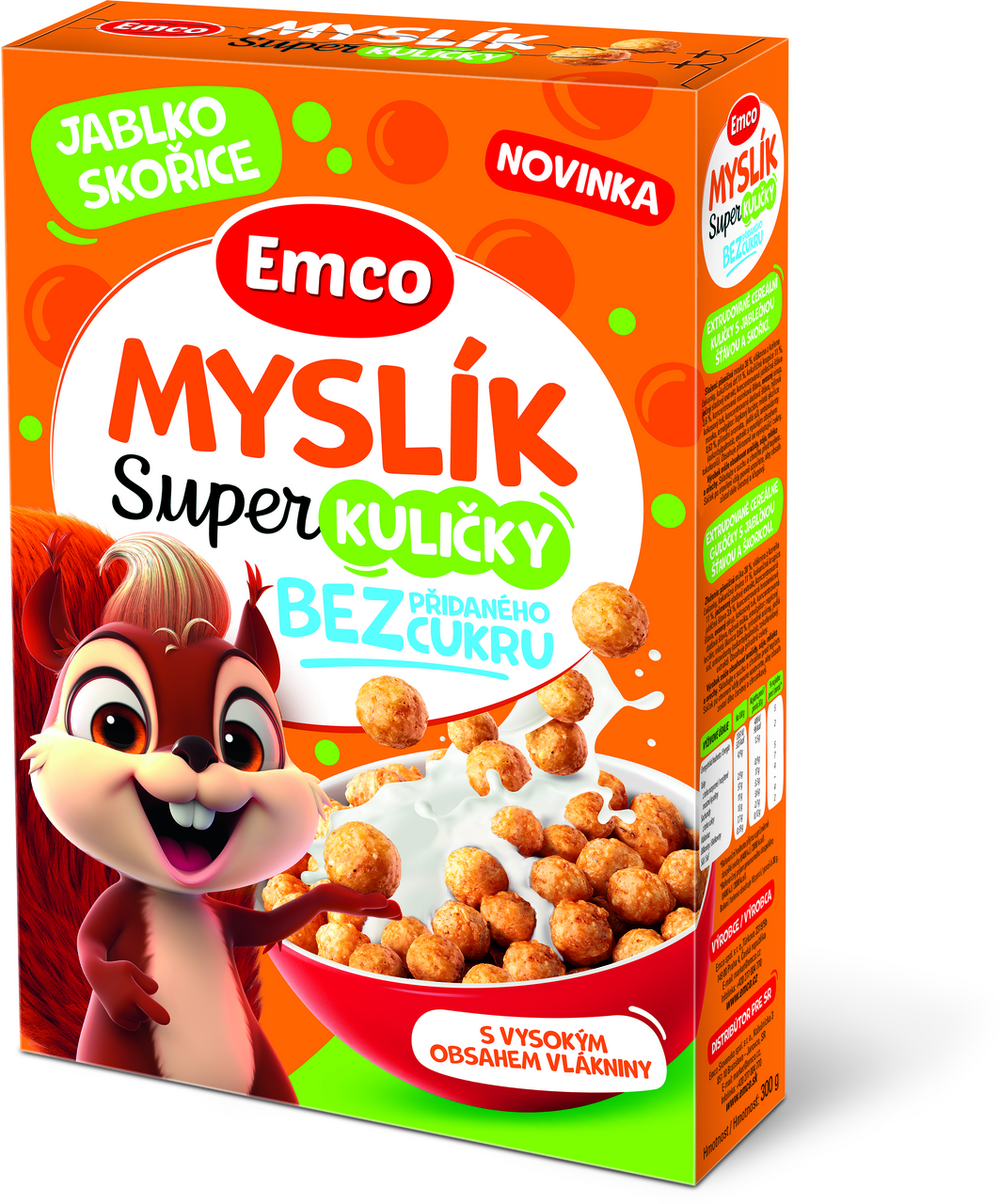 Myslík SuperKul jablko skořice 300 g