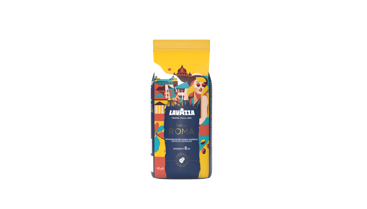 LAVAZZA Tales Rome káva zrno 450 g