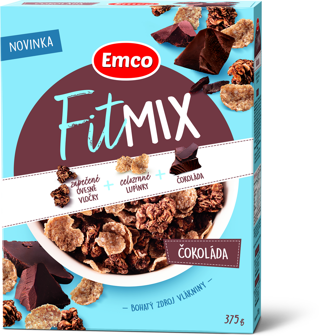 Emco Fitmin Čokoláda 375 g