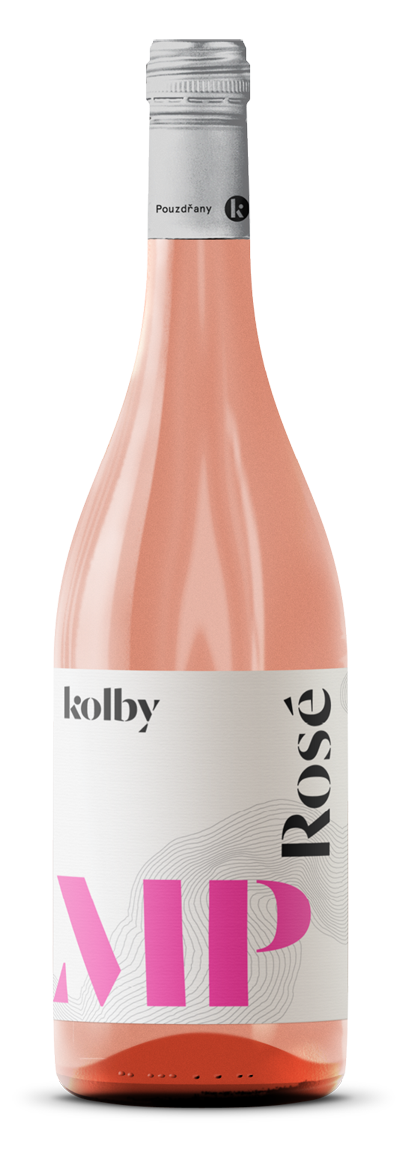 Vinařství Kolby Modrý portugal Rosé 6 x 750 ml