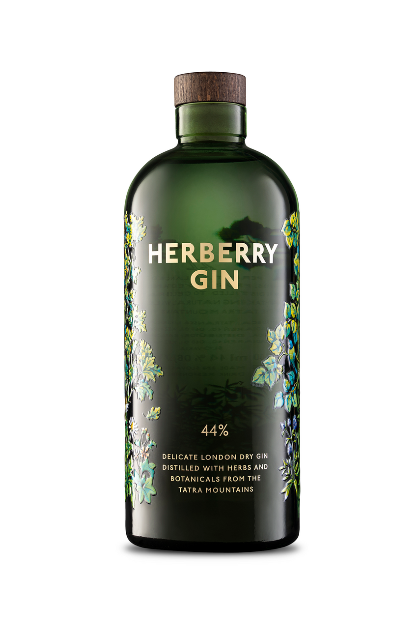 Herberry gin 44 % 700 ml