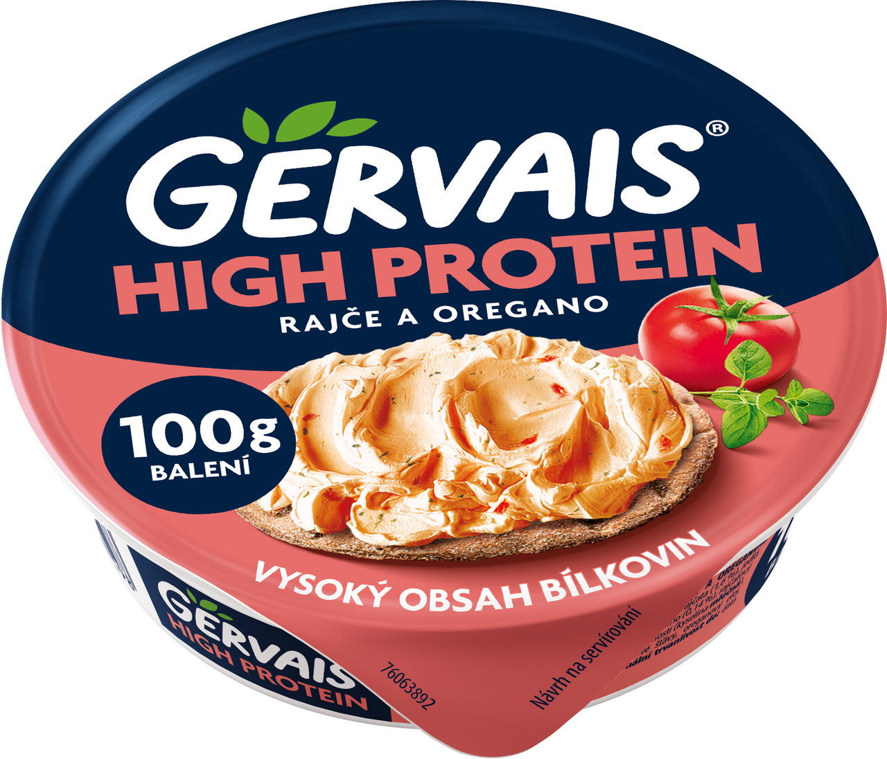 GERVAIS High Protein rajče oregano chlaz. 100 g