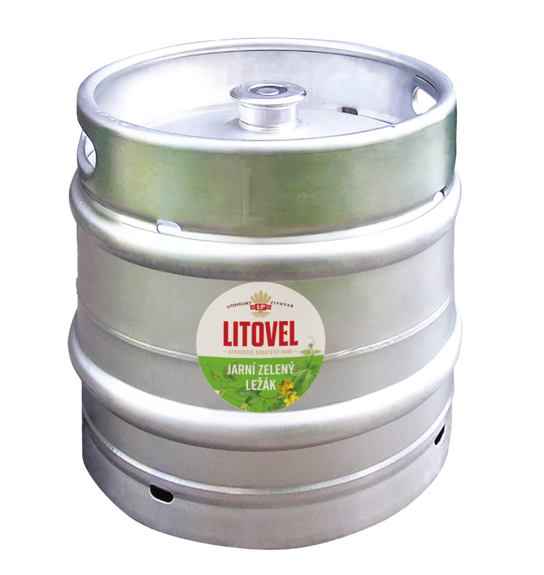 LITOVEL Zelené pivo 30 l KEG