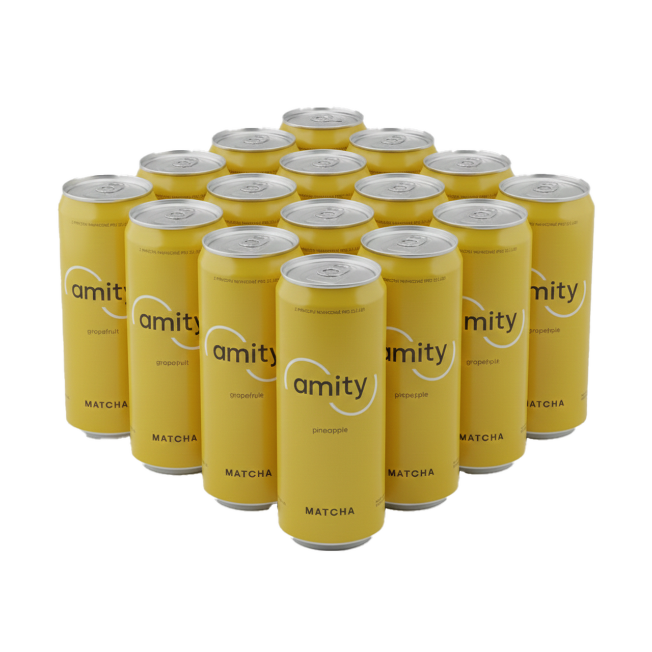 Amity Matcha ananas 12 x 330 ml plech
