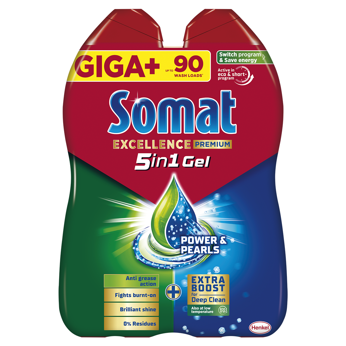 Somat Duo Grease (Giga+)  gel do myčky (90 dávek)