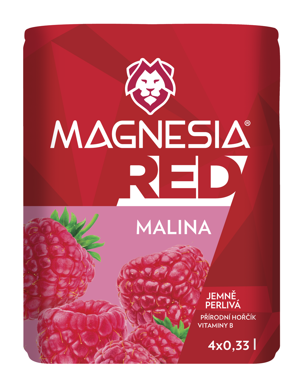 MAGNESIA RED Malina 4 x 330 ml