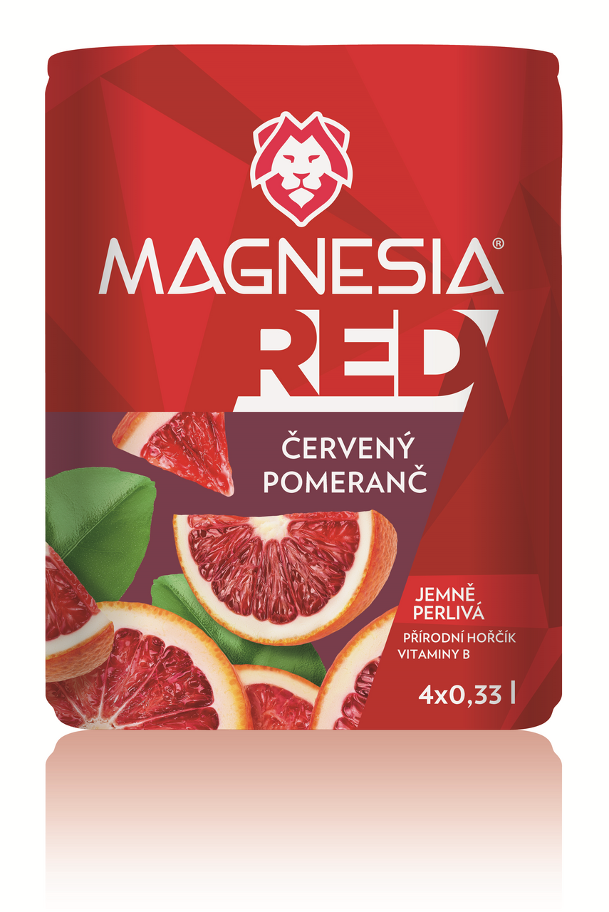 MAGNESIA RED 0,33L ČER.POMERANČ 4