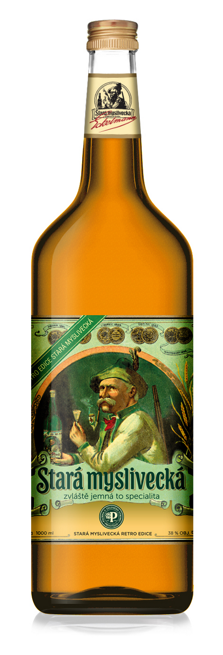 Stará myslivecká Retro 38 % 1 l