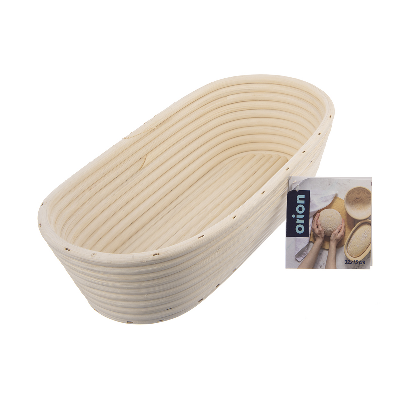 Orion Ošatka oválná BAKE 32 cm ratan 1 ks