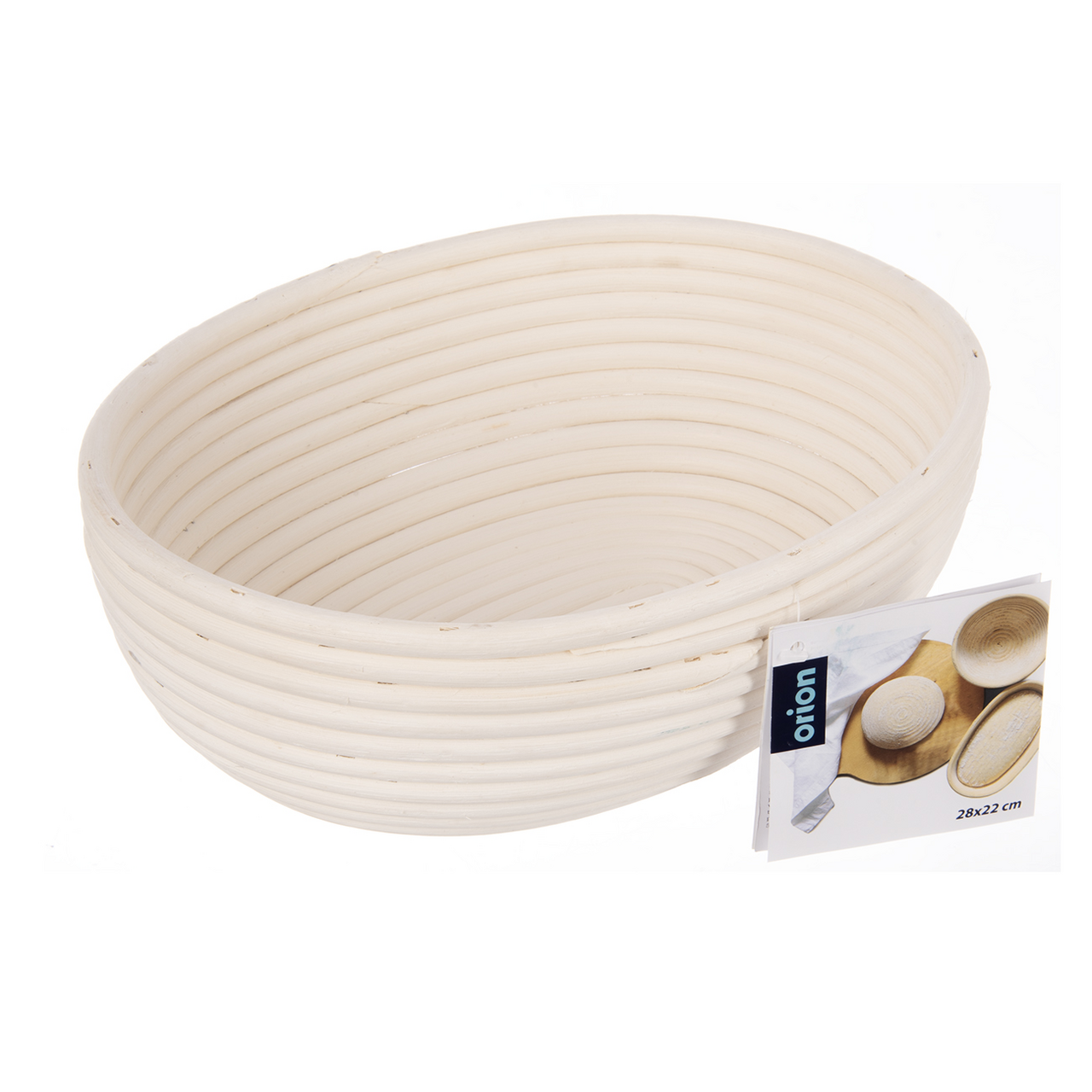 Orion Ošatka oválná BAKE 28 cm ratan 3 ks