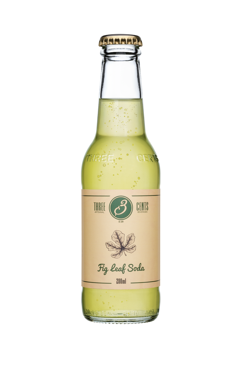 THREE CENTS Fig Leaf Soda 200 ml