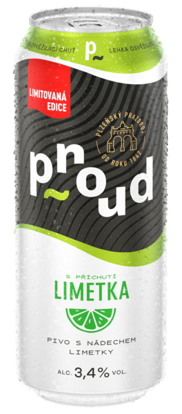 Proud limeta 500 ml plech multipack