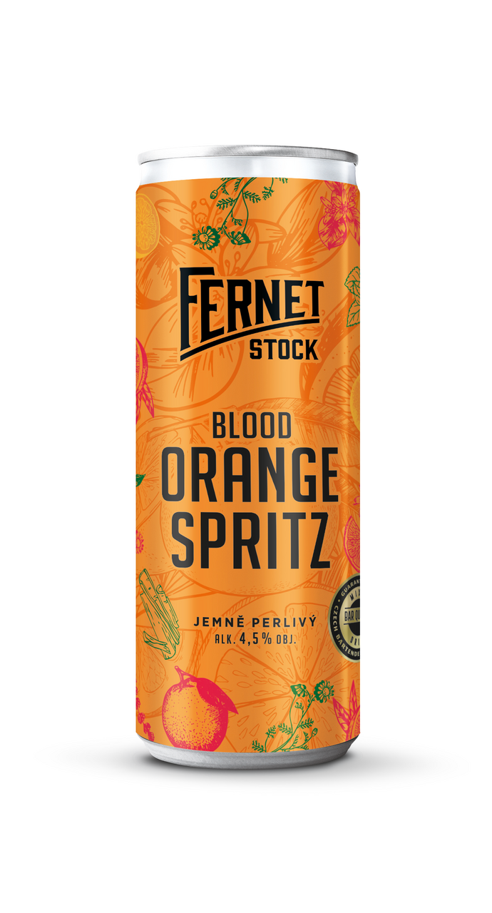 FERNET Orange Spritz 4,5 % 250 ml