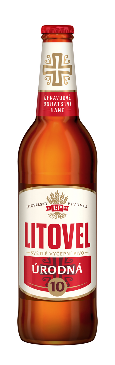 Litovel Úrodná 10 pivo 500 ml vratná láhev