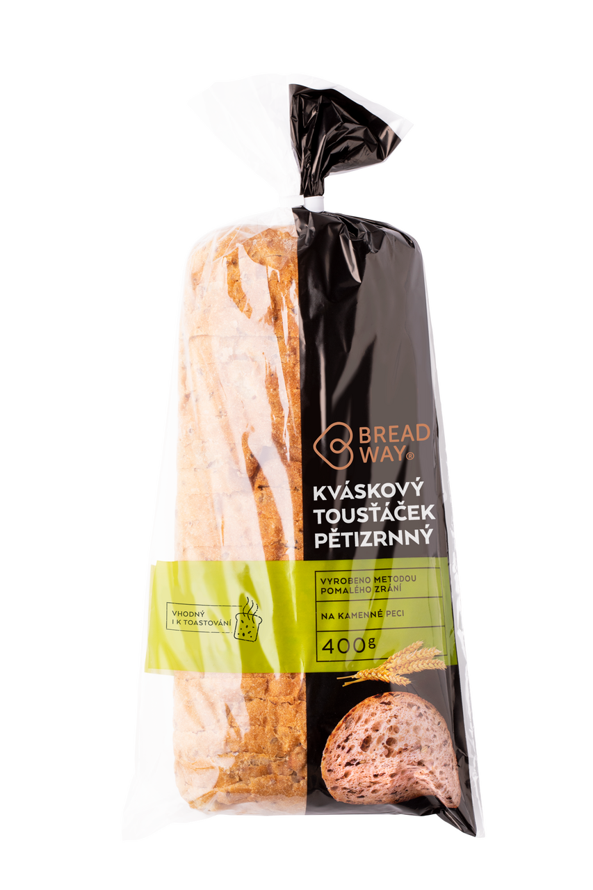 Kváskový tousťáček pětizrnný 400 g