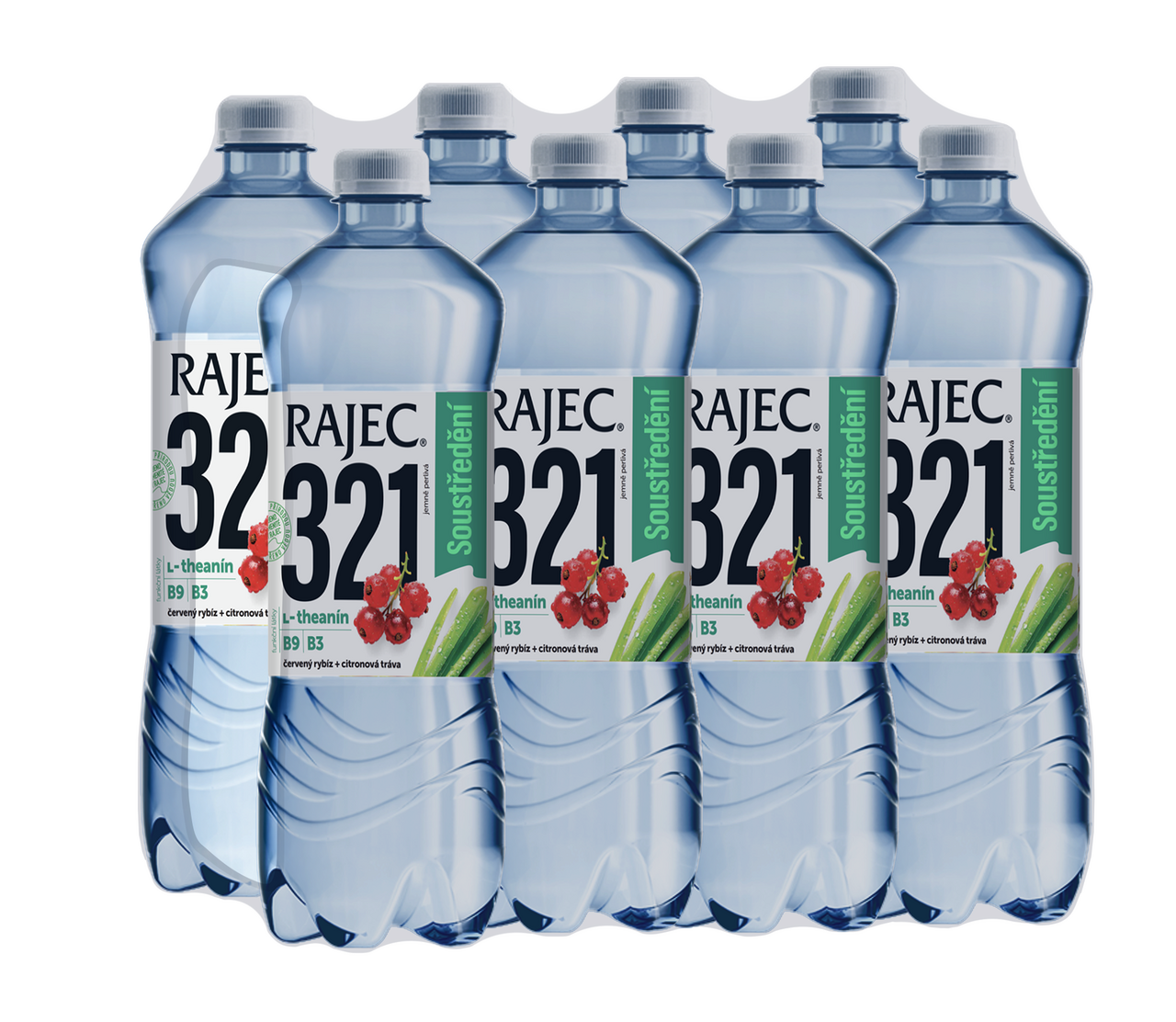 RAJEC 321 rybíz citrónová tráva 8 x 750 ml