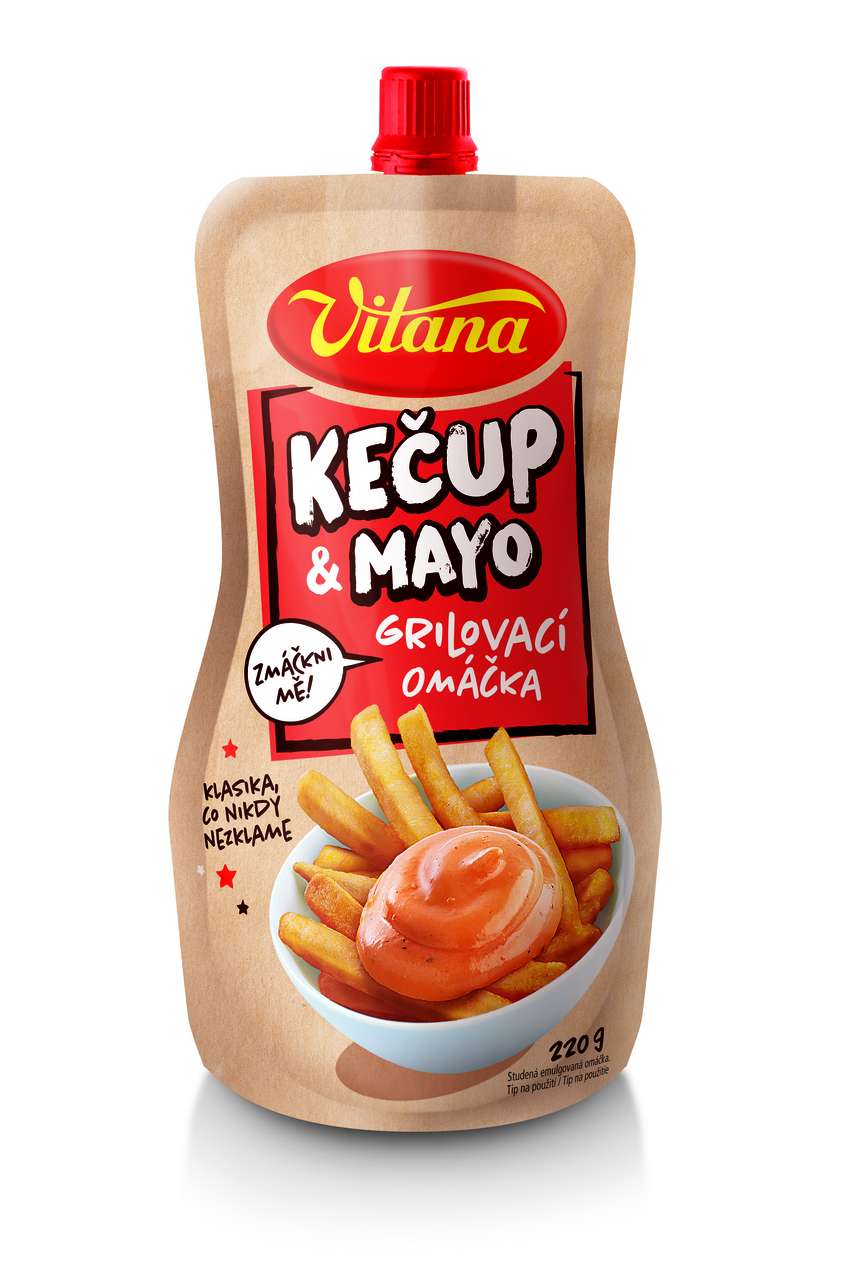 Omáčka kečup mayo 220 g