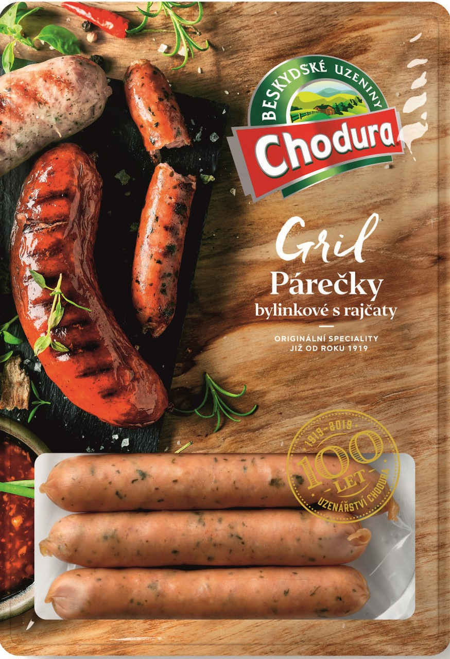 Gril párečky s rajčaty 270 g