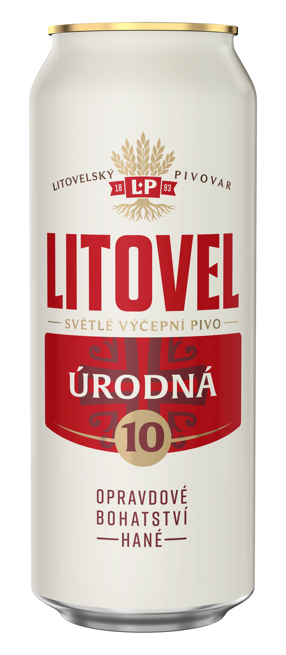 Litovel Úrodná 10 pivo 24 x 500 ml plech